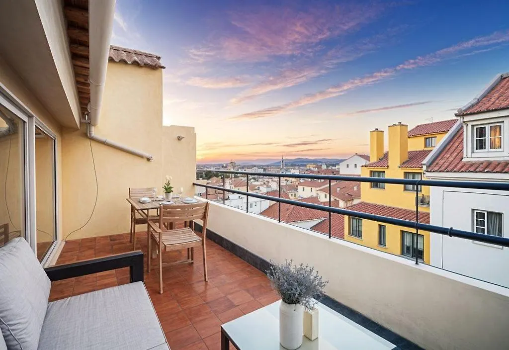 Charming 1Br With Terrace Views Of Bridge | By Airnest Apartment Lisbon
