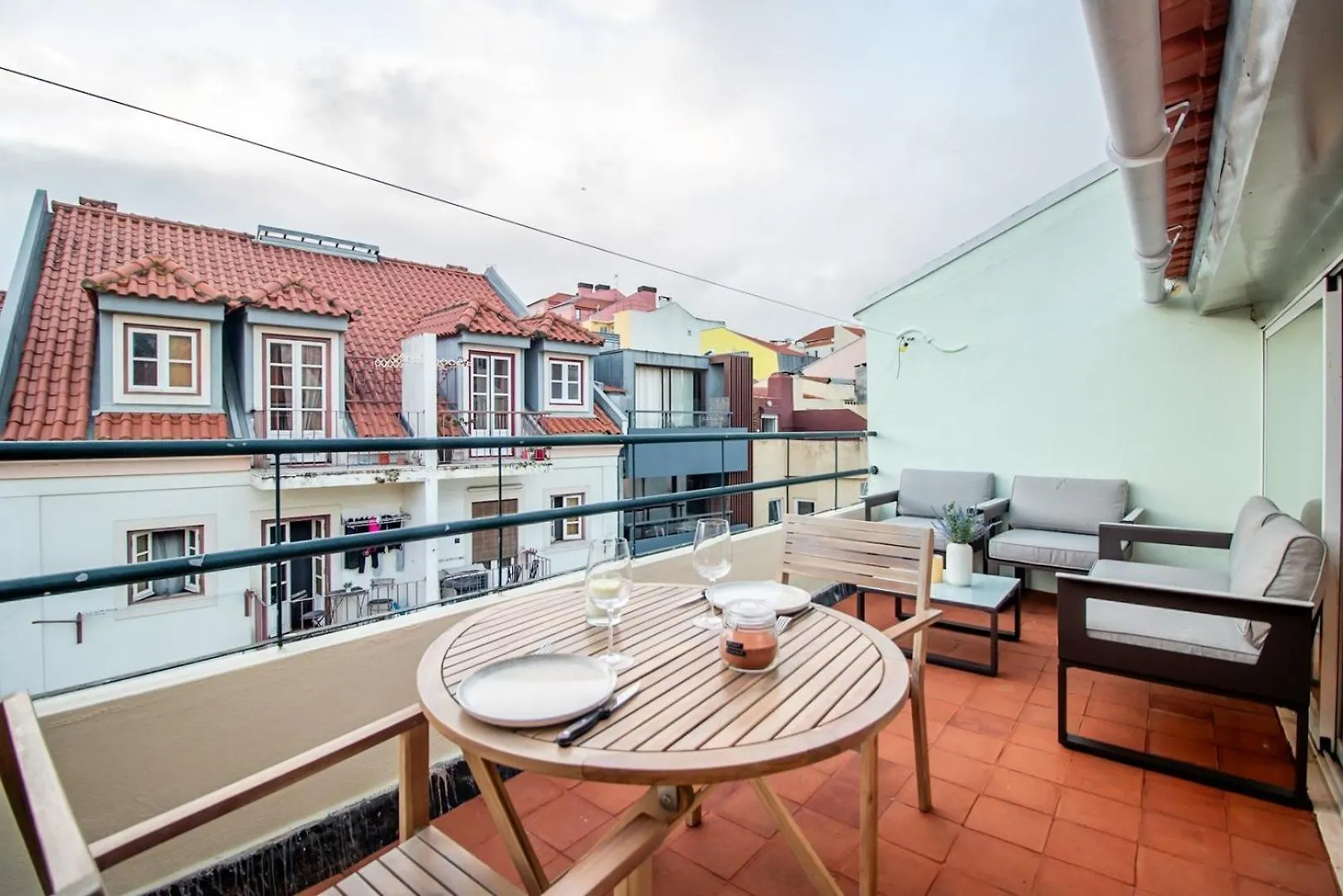 Charming 1Br With Terrace Views Of Bridge | By Airnest Apartment Lisbon