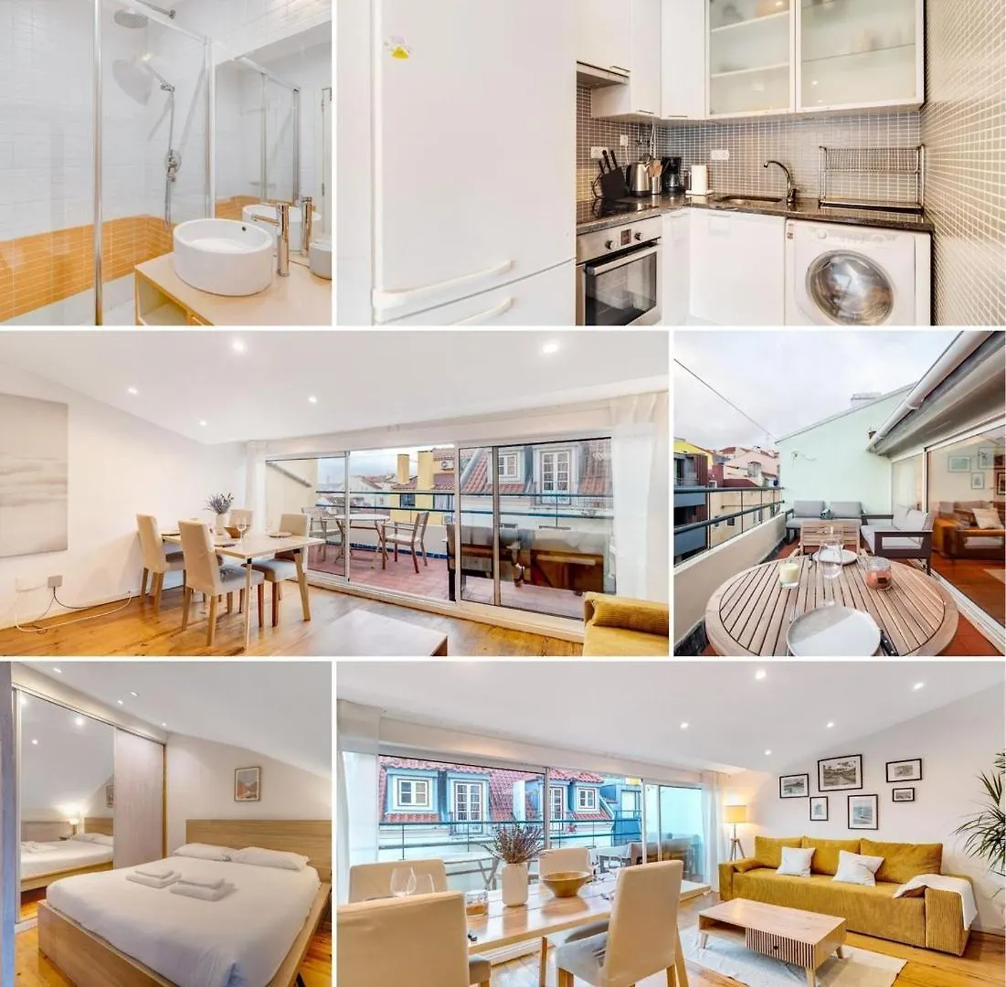 Charming 1Br With Terrace Views Of Bridge | By Airnest Apartment Lisbon
